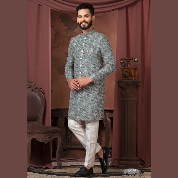 bridalwear, bride, designer sherwani, Ethnicwear, groom, groomsherwani, groomwear, indo, indowestern, jodhpuri, kurtaset, latest sherwani, menssuit, safa pagari, Sherwani, Suits, wedding, weddingwear