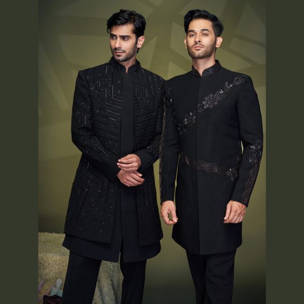 bridalwear, bride, designer sherwani, Ethnicwear, groom, groomsherwani, groomwear, indo, indowestern, jodhpuri, kurtaset, latest sherwani, menssuit, safa pagari, Sherwani, Suits, wedding, weddingwear,handwork