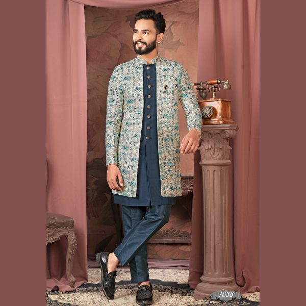 Bridalwear , Bride , Designer Sherwani , Ethnicwear , Groom , Groomsherwani , Groomwear , Indo , Indowestern , Jodhpuri , Kurtaset , Latest Sherwani , Menssuit , Safa Pagari , Sherwani , Suits , Wedding , Weddingwear,