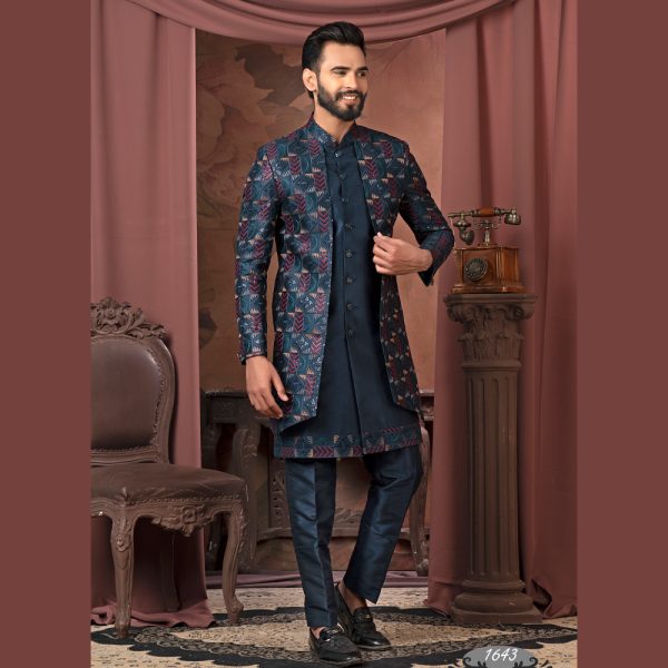 Bridalwear , Bride , Designer Sherwani , Ethnicwear , Groom , Groomsherwani , Groomwear , Indo , Indowestern , Jodhpuri , Kurtaset , Latest Sherwani , Menssuit , Safa Pagari , Sherwani , Suits , Wedding , Weddingwear,