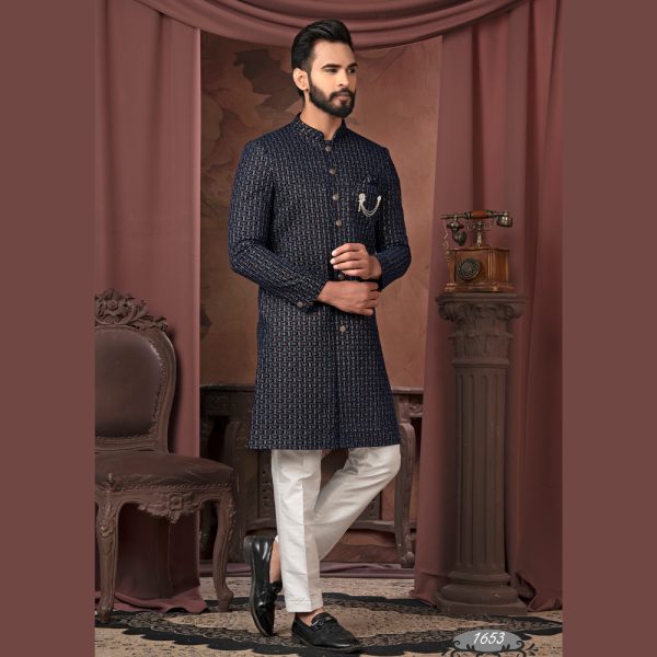 Bridalwear , Bride , Designer Sherwani , Ethnicwear , Groom , Groomsherwani , Groomwear , Indo , Indowestern , Jodhpuri , Kurtaset , Latest Sherwani , Menssuit , Safa Pagari , Sherwani , Suits , Wedding , Weddingwear